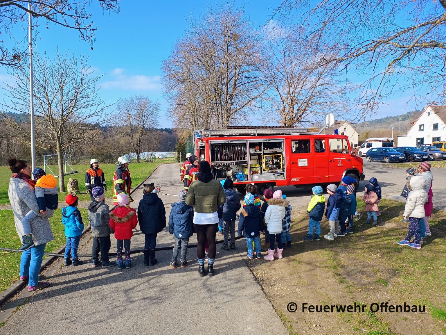 Besuch beim SVE Kindergarten in Offenbau – Freiwillige Feuerwehr Offenbau