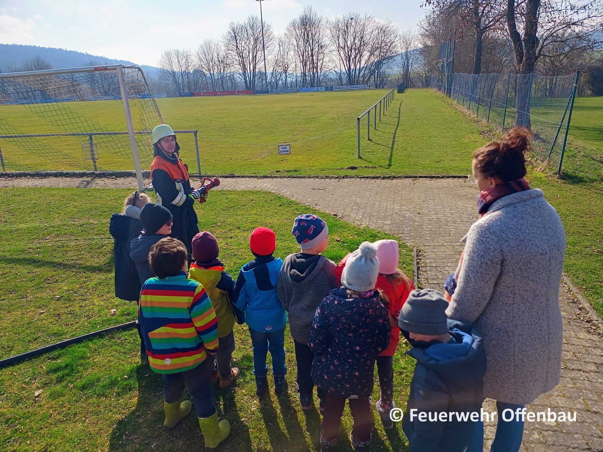 Besuch beim SVE Kindergarten in Offenbau – Freiwillige Feuerwehr Offenbau